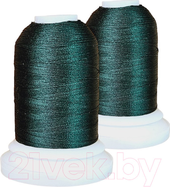 Набор вышивальных ниток Sentex 120D/2 1000 ярд B179-2 (темно-зеленый)