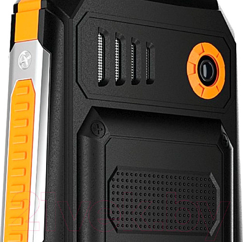 Изображение товара Мобильный телефон Olmio X04 / 043989 (черный/оранжевый)