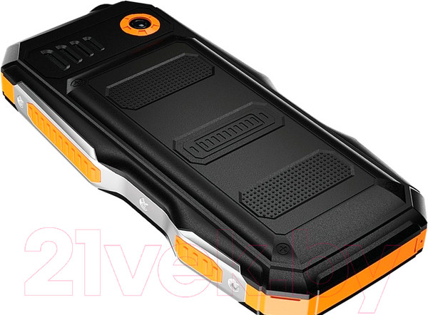 Изображение товара Мобильный телефон Olmio X04 / 043989 (черный/оранжевый)