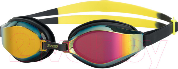 Изображение товара Очки для плавания ZoggS Endura Max Titanium / 461111 (черный/желтый)