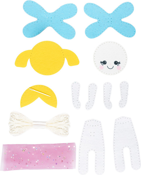 Изображение товара Набор для шитья Десятое королевство Мягкая игрушка из фетра Феечка / 05466