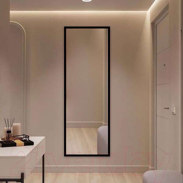 Изображение товара Зеркало Emze Line 160x50 / LINE.160.50.СНЕ (черный)