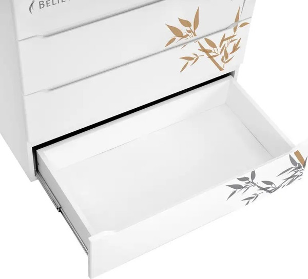 Изображение товара Комод пеленальный INDIGO Green Line с узким пеленальным столиком (бамбук)