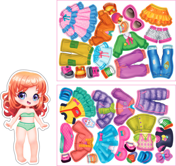 Изображение товара Развивающий игровой набор Десятое королевство Одевашки. Карина / 10375495