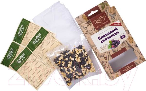 Изображение товара Набор для приготовления настоек Алхимия вкуса № 23 Сливовый спотыкач (3x50г)