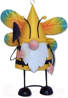 Изображение товара Фигурка для сада Klesto Желтый гном с лопатой Z26826C