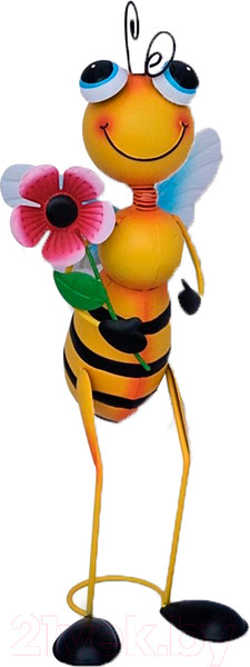 Изображение товара Фигурка для сада Klesto Пчела с цветком Z27059C