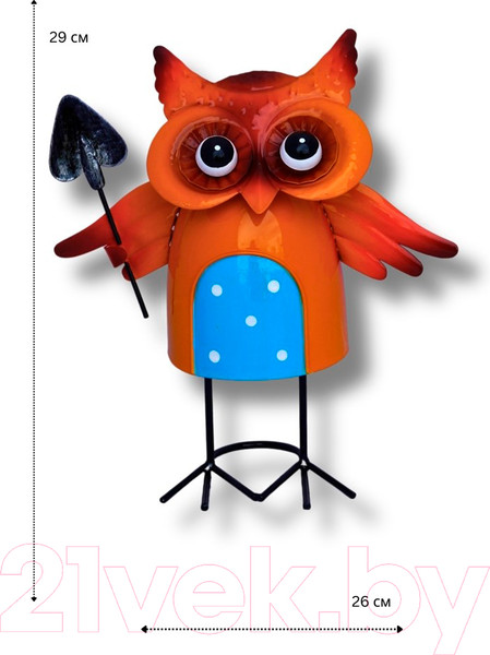 Изображение товара Фигурка для сада Klesto Совушка с лопаткой Z26971C