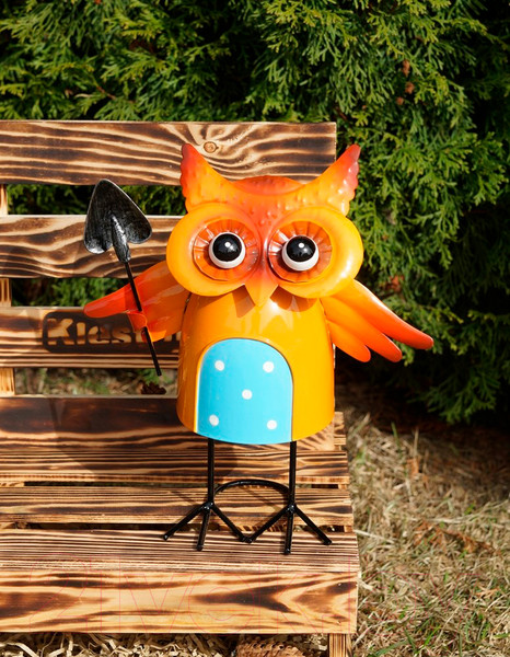 Изображение товара Фигурка для сада Klesto Совушка с лопаткой Z26971C