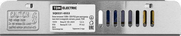 Изображение товара Блок питания для светодиодной ленты TDM SQ0331-0553