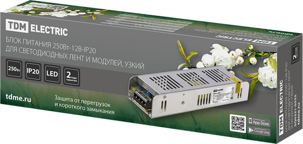 Изображение товара Блок питания для светодиодной ленты TDM SQ0331-0555