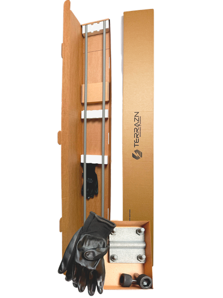 Изображение товара Комплект заземления Terrazn TDZ Ф20 с заострением (3м)