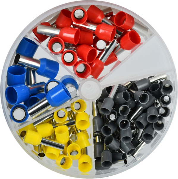 Изображение товара Набор наконечников для кабеля IEK №2 тип Е / UGN10-N02-04-0100 