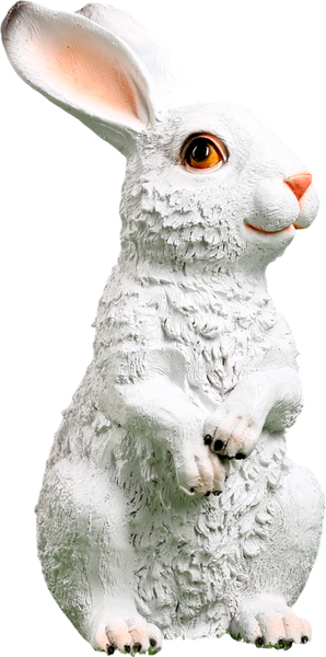 Изображение товара Фигурка для сада Хорошие сувениры Зайка / 7689294 (белый)