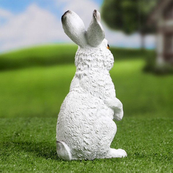 Изображение товара Фигурка для сада Хорошие сувениры Зайка / 7689294 (белый)