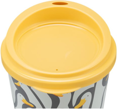 Изображение товара Многоразовый стакан Phibo Гуси / 435239411 (серый)