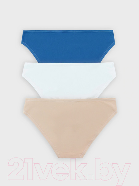Изображение товара Комплект женских трусов Mark Formelle 412457-3 (р.102, персиковый румянец)