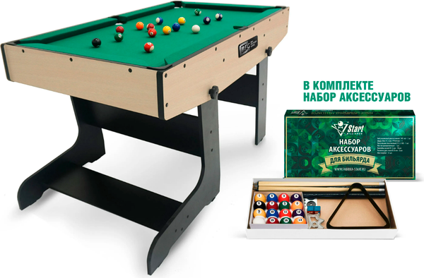 Изображение товара Бильярдный стол BFG Compact Moby 4 / BFG-KMYO4 (йоркшир)