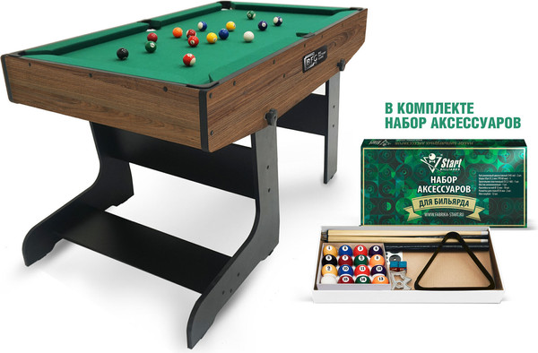 Изображение товара Бильярдный стол BFG Compact Moby 4 / BFG-KMAR4 (аризона)