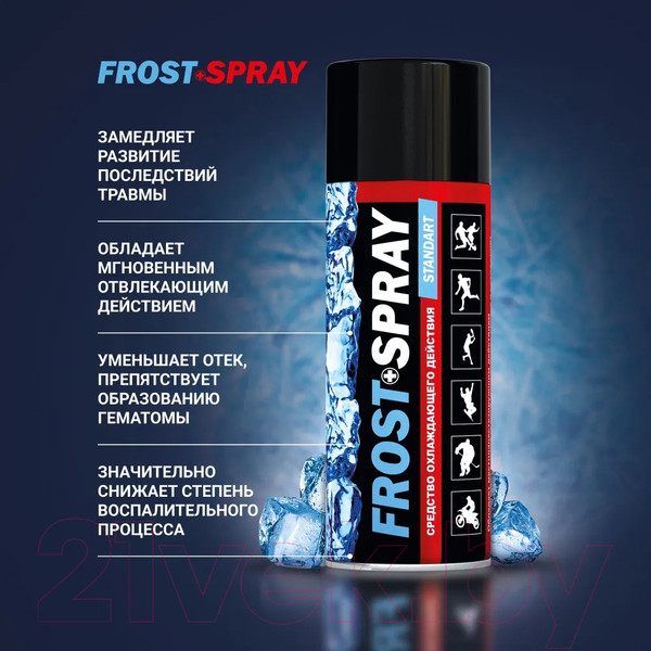 Изображение товара Спрей для тела Frost Spray Охлаждающий (200мл)