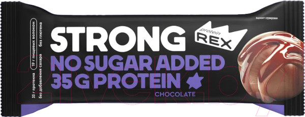 Изображение товара Набор протеиновых батончиков ProteinRex 35% Шоколадный (12x100г)