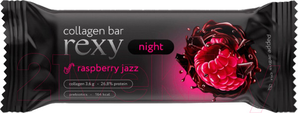 Изображение товара Набор протеиновых батончиков ProteinRex Rexy Night малиновый (18x40г)