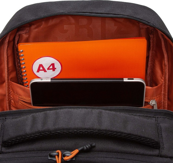 Изображение товара Рюкзак Grizzly RU-434-1f (черный/коричневый)