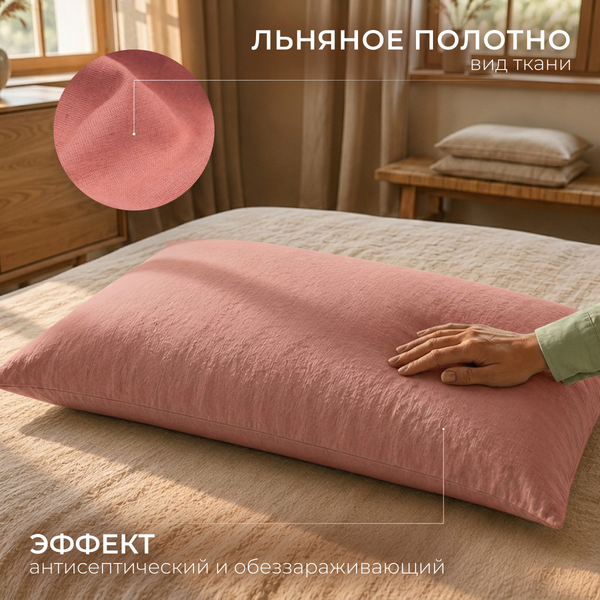 Изображение товара Наволочка Mio Tesoro 50х70 Лен5070Н-4