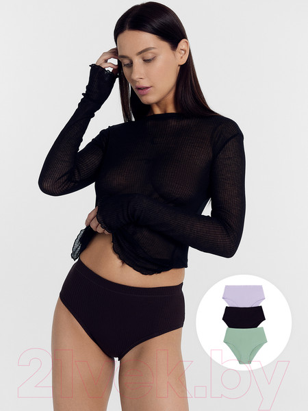 Изображение товара Комплект женских трусов Mark Formelle 412532-3 (р.98, орхидея)