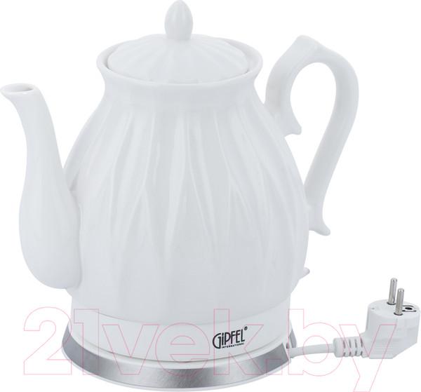 Изображение товара Электрочайник Gipfel Enrica 1175 (белый)