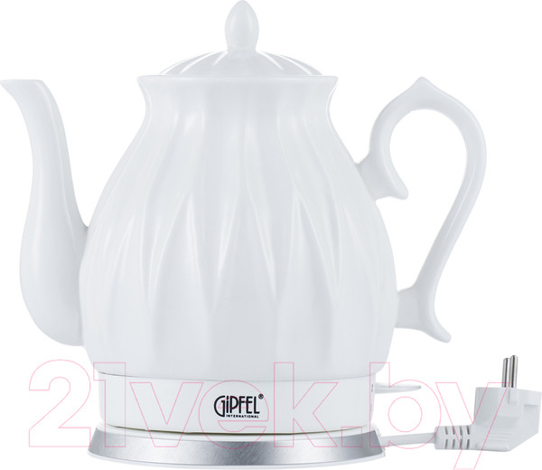 Изображение товара Электрочайник Gipfel Enrica 1175 (белый)