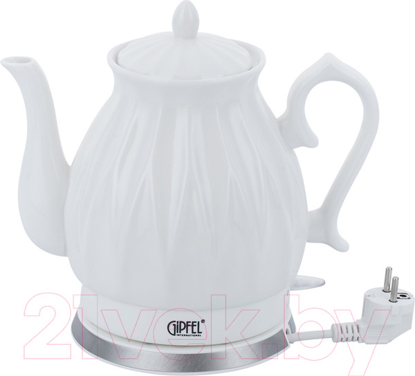 Изображение товара Электрочайник Gipfel Enrica 1175 (белый)