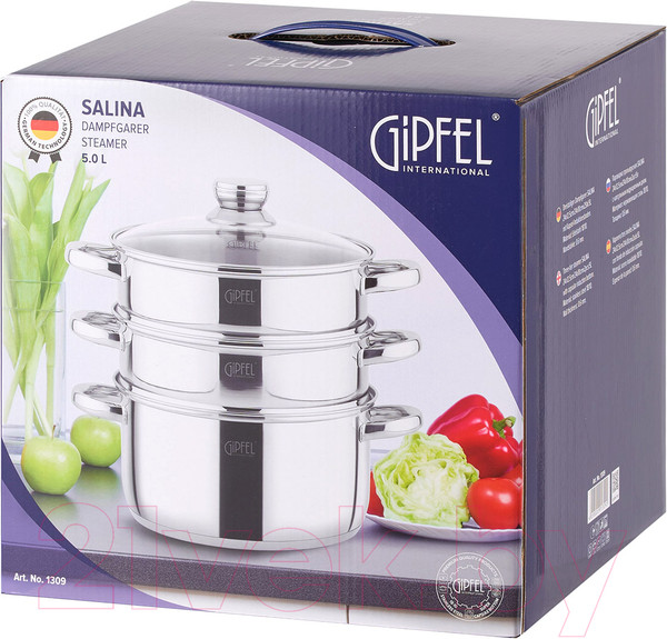Изображение товара Кастрюля-пароварка Gipfel Salina 1309