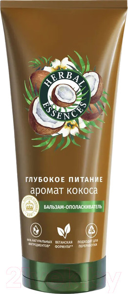 Изображение товара Бальзам для волос Herbal Essences Аромат Кокоса (250мл)
