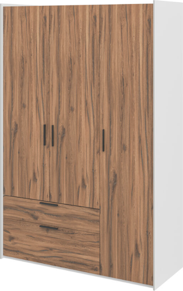 Изображение товара Шкаф Мебель-Неман Модена МН-048-13-Ц3 (дуб эллисон темный/белый гладкий)
