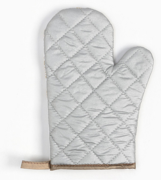 Изображение товара Рукавица-прихватка Доляна Снежинки золотые / 9446098