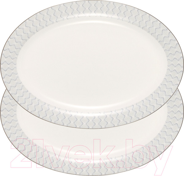 Изображение товара Набор тарелок Gipfel Caroline 42931 (2шт, белый)