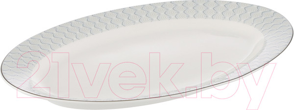 Изображение товара Набор тарелок Gipfel Caroline 42931 (2шт, белый)