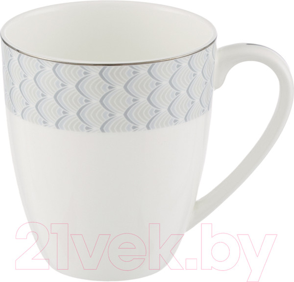 Изображение товара Набор кружек Gipfel Caroline 42937 (2шт, белый)