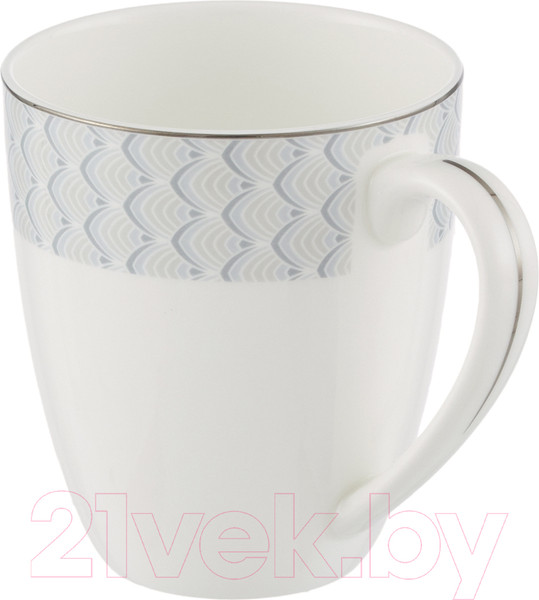 Изображение товара Набор кружек Gipfel Caroline 42937 (2шт, белый)