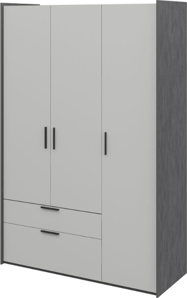 Изображение товара Шкаф Мебель-Неман Модена МН-048-13-Ц1 (лунный камень/металл бруклин)