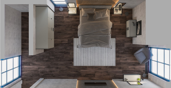 Изображение товара Шкаф Мебель-Неман Модена МН-048-14-Ц1 (лунный камень/металл бруклин)