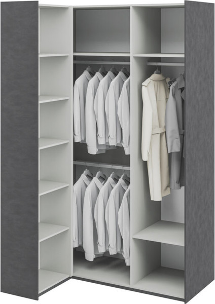 Изображение товара Шкаф Мебель-Неман Модена МН-048-15-Ц1 (лунный камень/металл бруклин)