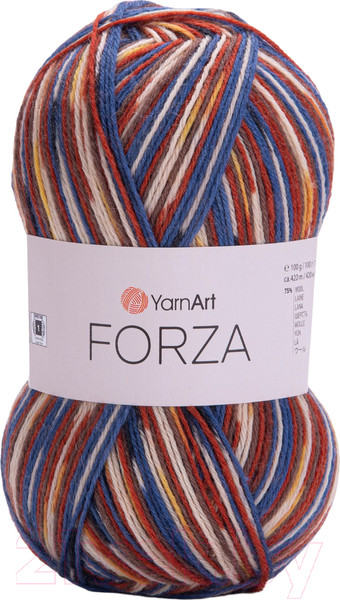 Изображение товара Пряжа для вязания Yarnart Forza 75% шерсть 25% полиамид / 2515 (420м)
