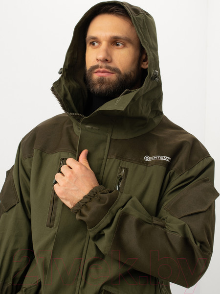 Изображение товара Костюм для охоты и рыбалки Huntsman Горка 5 деми -5°С Палатка/Грета Хаки  (р-р 56-58/170-176)