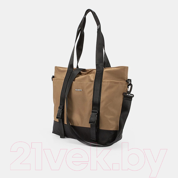 Изображение товара Сумка Ecotope 274-1681-BGB (бежевый/черный)