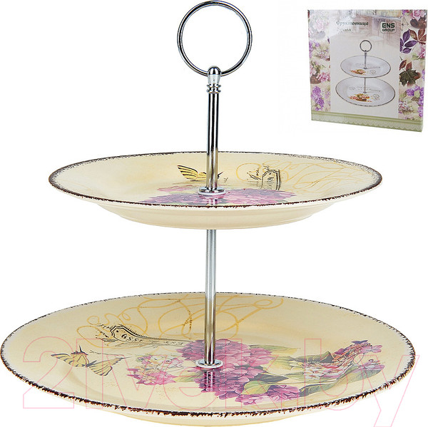 Изображение товара Ваза-этажерка Nouvelle Целебная гортензия / 1750103 