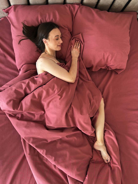 Изображение товара Комплект постельного белья Mio Tesoro 2сп Евро-стандарт / Лен220-4 (марал)