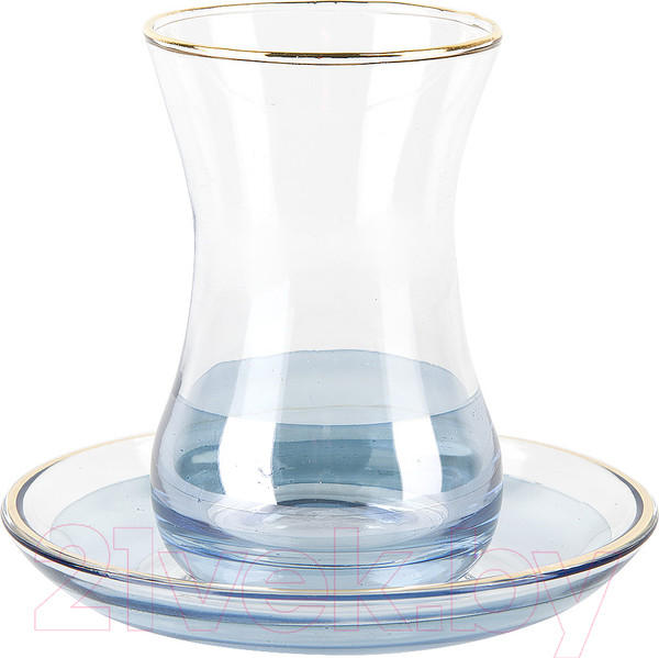 Изображение товара Набор стаканов для горячих напитков Nouvelle С блюдцами Армуды / 9950210