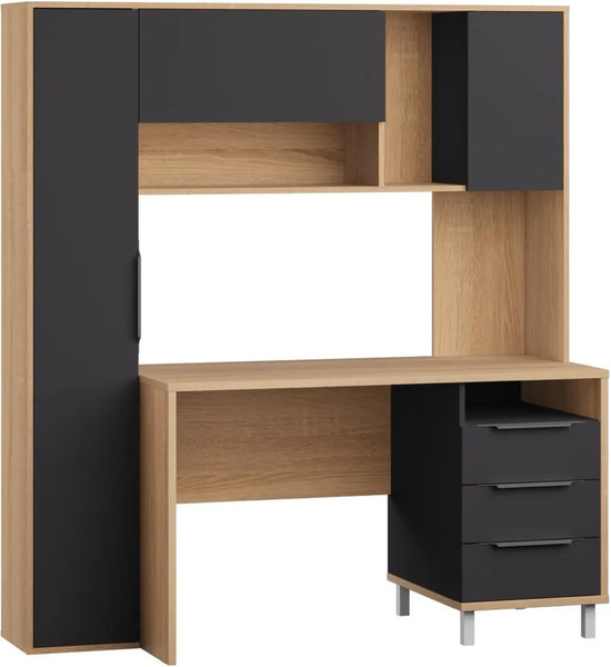 Изображение товара Письменный стол Mobi Комфорт 12.95 N (дуб сонома/темно-серый U2601)